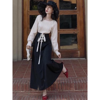Chân Váy Vintage Mặc 2 Kiểu