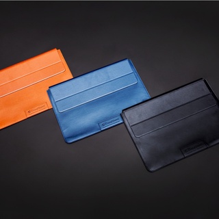 Bao Da Chống Sốc bằng da SwitchEasy EasyStand MacBook Air 13 / Pro 13 / Pro 15 / Pro 16 [Kiêm Giá Đỡ]