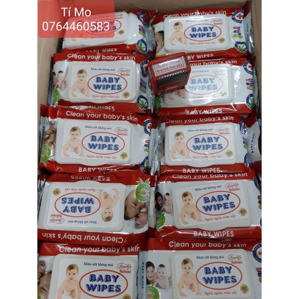 KHĂN GIẤY ƯỚT BABY 80GR