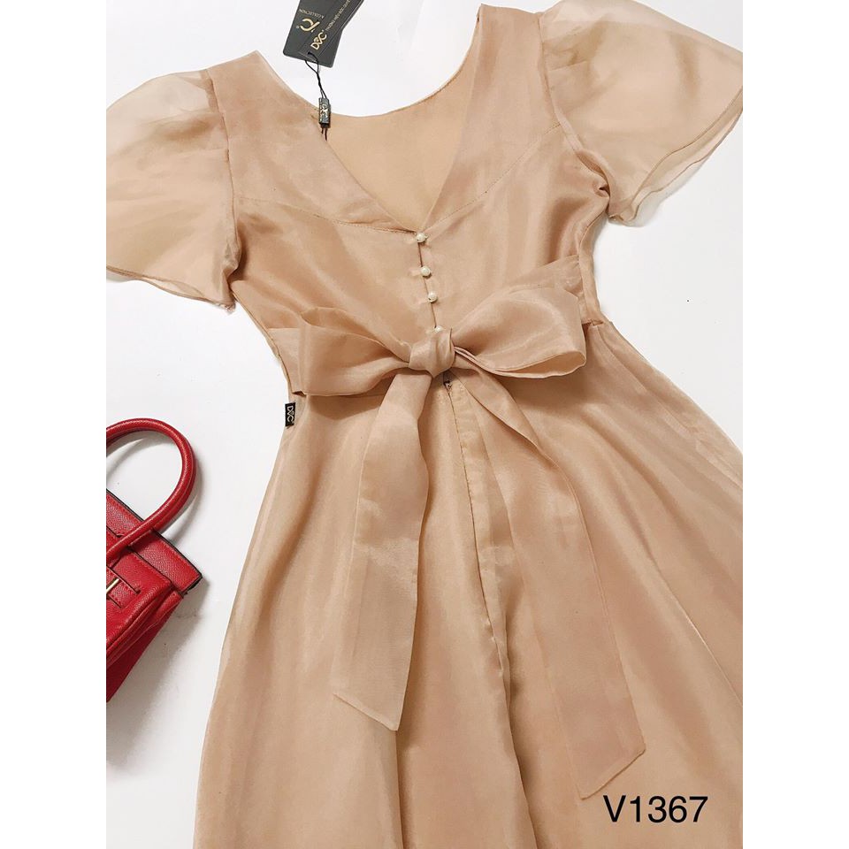 [Nhập WAMAR931 giảm ngay 15k]Đầm xòe tiểu thư thắt nơ lưng siêu xinh V1367_Zin Boutique [Kèm ảnh thật] | BigBuy360 - bigbuy360.vn