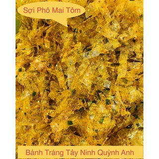 Sợi tôm - bánh tráng phô mai tôm