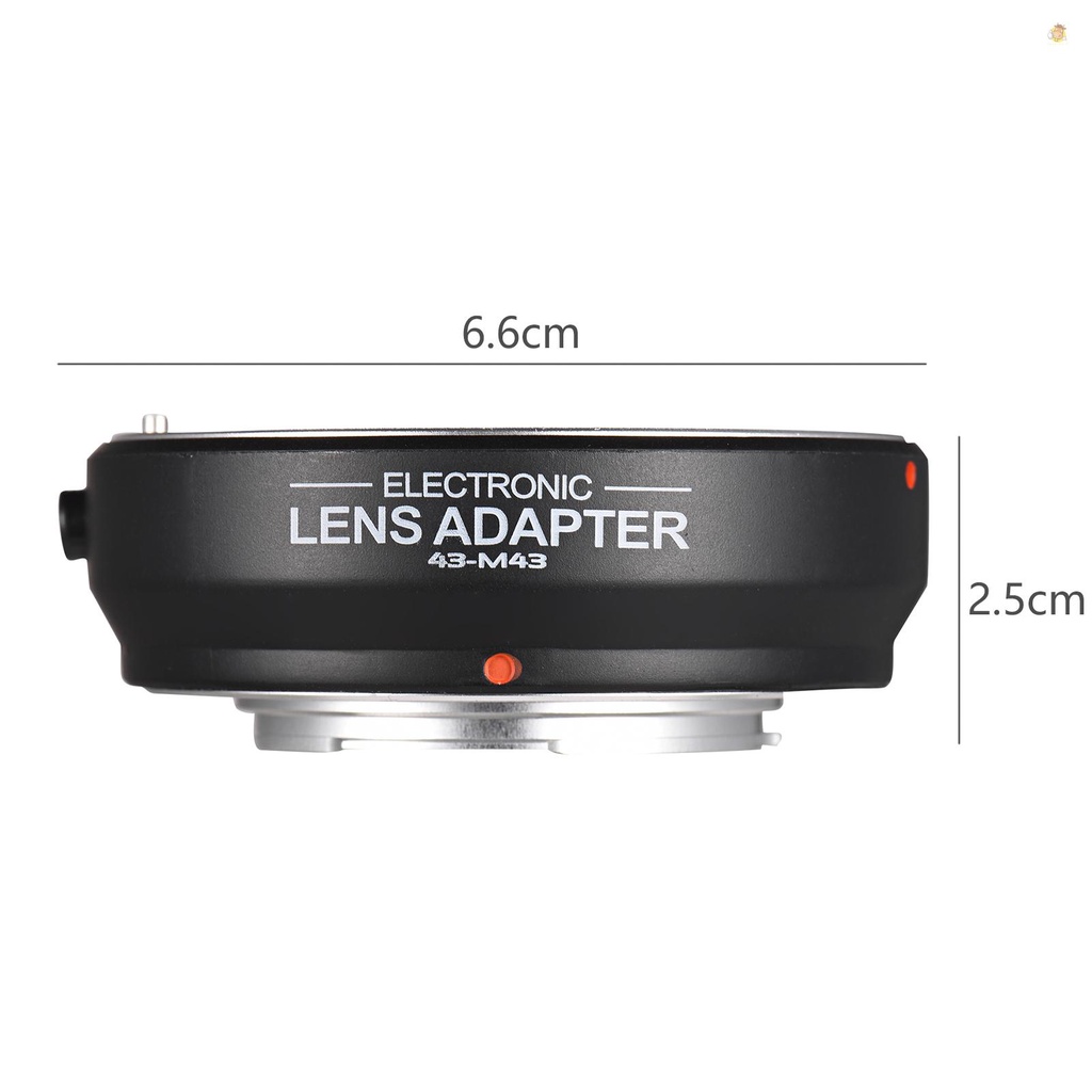 Ngàm Chuyển Đổi Ống Kính Máy Ảnh Vòng Lấy Nét Tự Động FOTGA OEM4 / 3  4 / 3 Sang M4 / 3 Cho Olympus 4 / 3 Ngàm Olympus M4 / 3 Olympus E-P1 E-P2 E-PL1 E-L1 E-L1 E-Pl2 Pana
