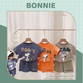 Set Bé Trai, Bộ Quần Áo Trẻ Em Cao Cấp Bonnie Cho Bé Từ 8-23kg