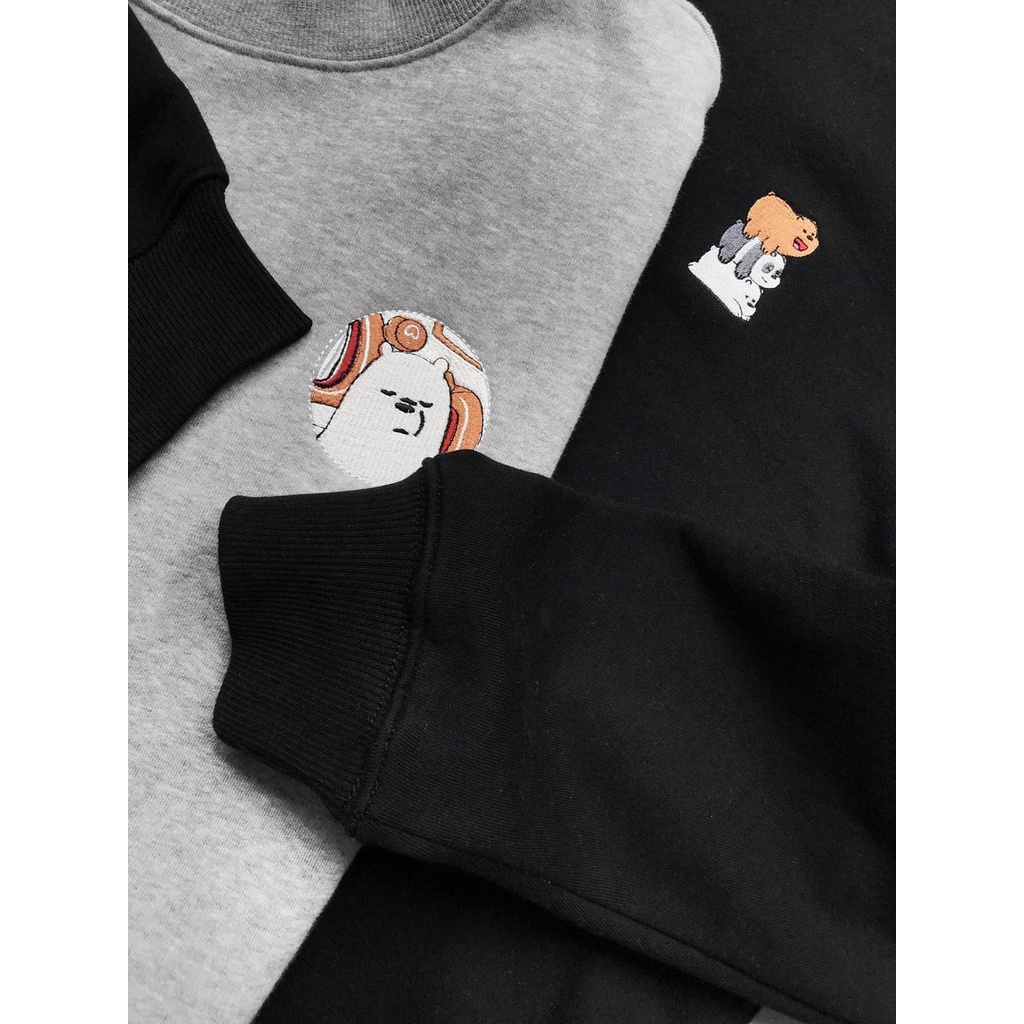Áo nỉ SPAO | We Bare Bears