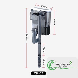 Lọc thác XP các kích thước
