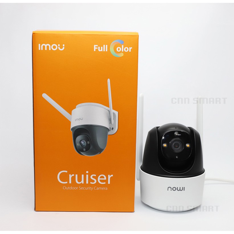 Camera Wifi Xoay 360 IMOU Ngoài trời S22FP Cruiser 2Mb 1080P, Màu Đêm, Theo dõi chuyển động như A22EP - Chính Hãng BH24T