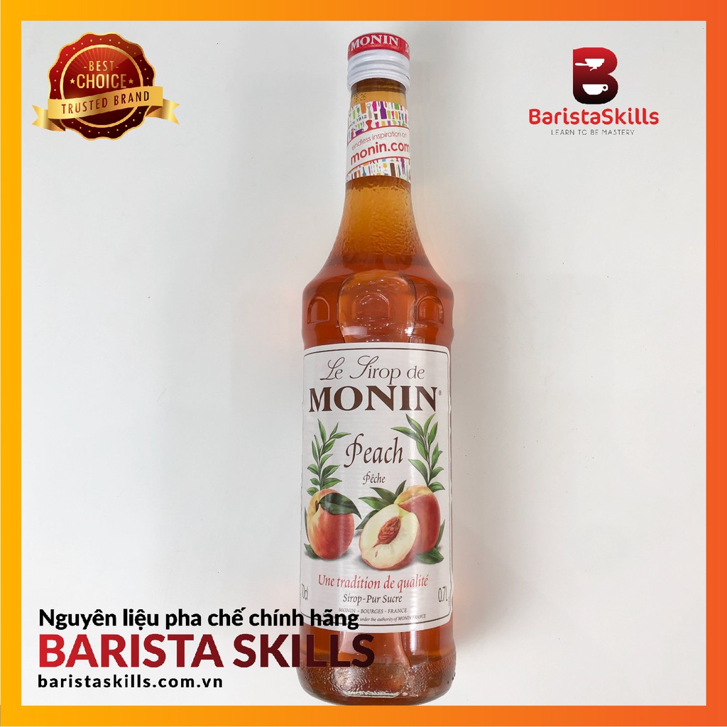 Siro Monin Đào 700ml