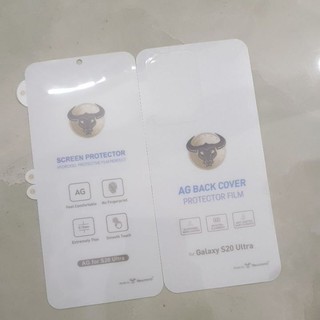 PPF SAMSUNG S20 ULTRA Nhám chống vân tay cực đẹp