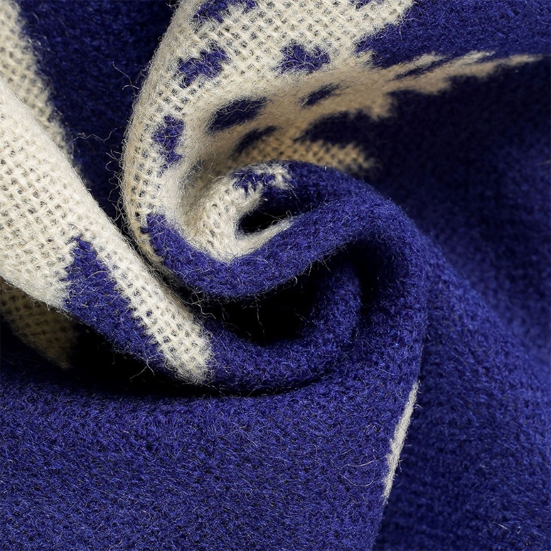 Khăn Choàng Cổ Bằng Len Pashmina Thời Trang Giáng Sinh Cho Nữ