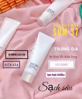 Sữa rửa mặt Sum