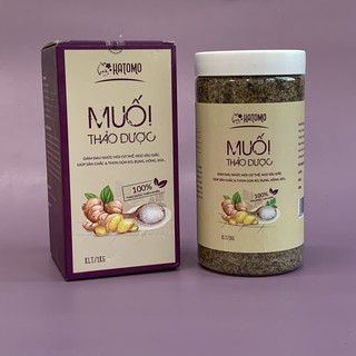 Muối thảo dược, muối thảo mộc chườm bụng Hatomo giảm đau, thon gọn eo cho mẹ sau sinh (ẢNH THẬT)