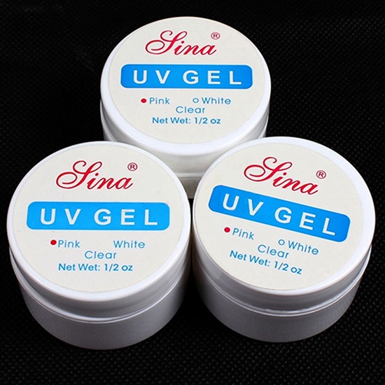 Gel Sơn Nền UV Trong Suốt 3 Màu Sắc Tùy Chọn