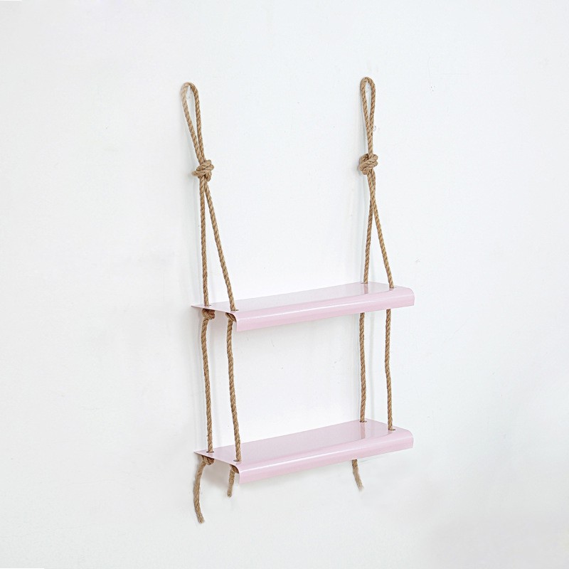 Kệ treo tường trang trí bằng sắt Jassi Decor