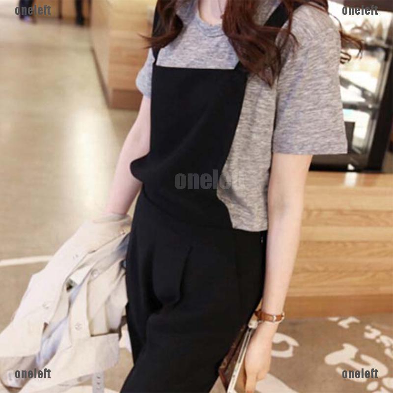 👗THỊNH HÀNH👗Fashion Korean Women Overall jumpsuit Girls Long Overall Casual Backless Romper