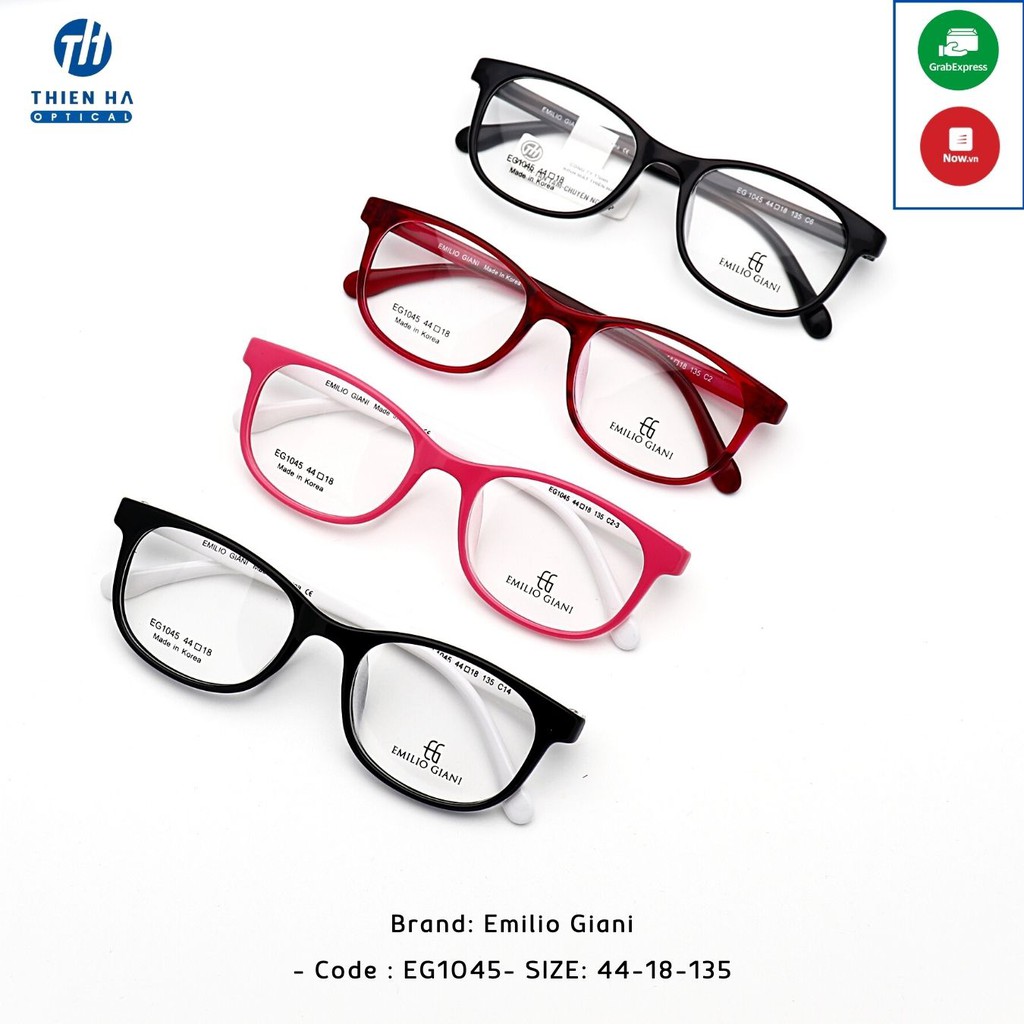 Gọng kính cận trẻ em TH1045 bằng nhựa dẻo nhiều màu, gọng kính trẻ em siêu bền nhiều màu | BigBuy360 - bigbuy360.vn