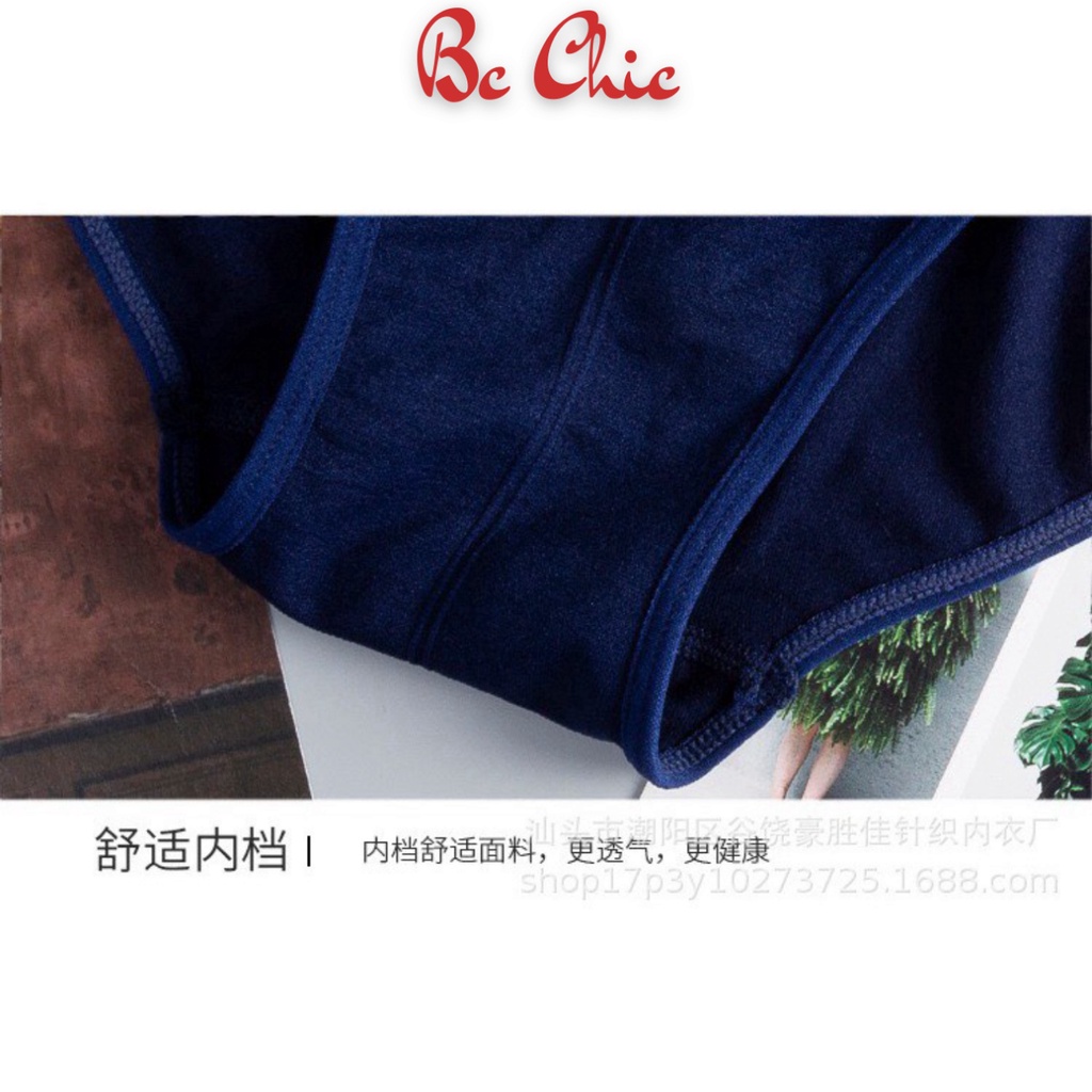 Quần Lót Nam , Quần Sịp Nam xuất nhật cotton viền chữ thoáng mát dễ chịu mã 899 BC_CHIC LINGERIE