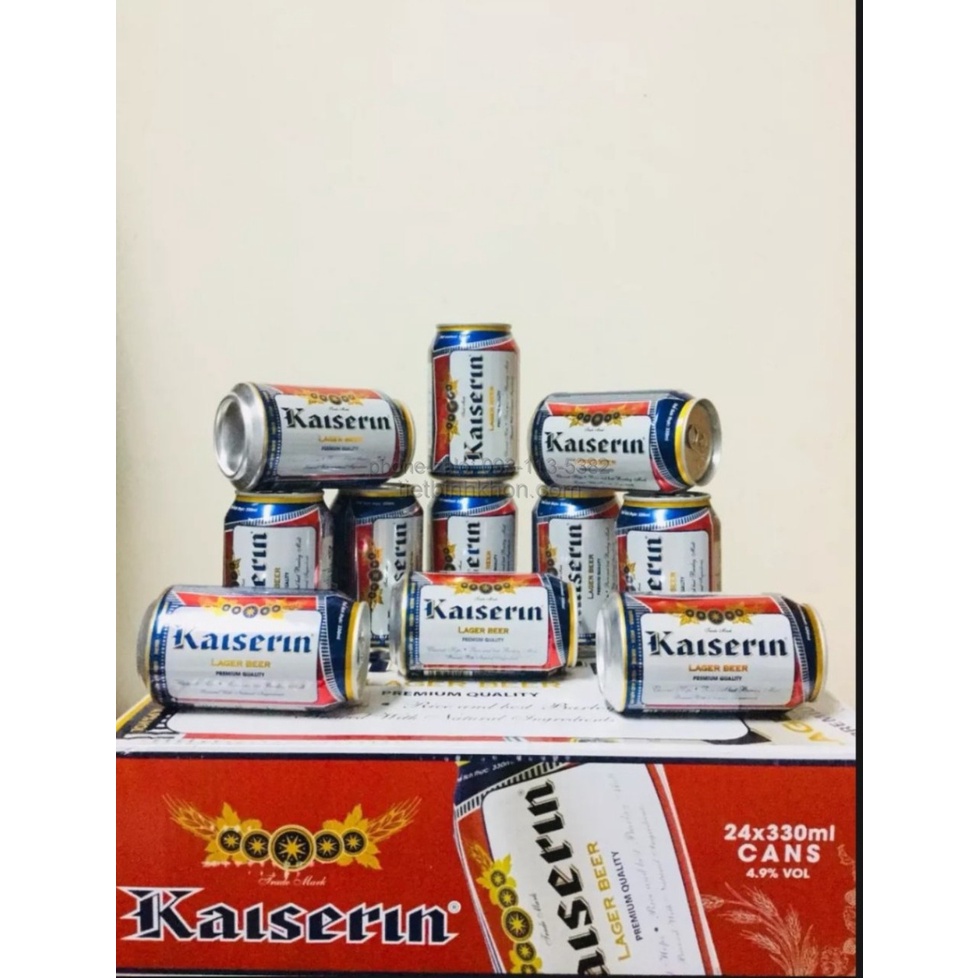 BIA KAISERIN LAGER thương hiệu Đức, 1 lon