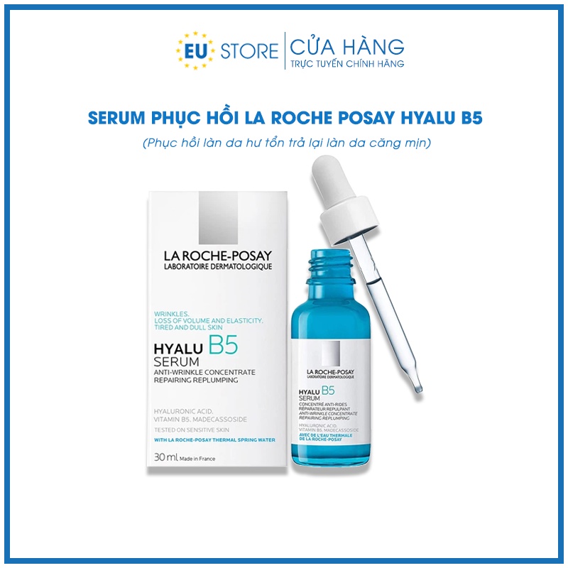 Tinh Chất Serum Phục Hồi Da B5 La Roche Posay Hyalu 30ml & 50ml Cấp Ẩm, Tái Tạo Da Chuyên Sâu