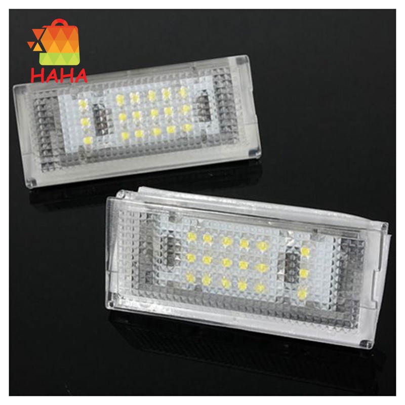 Bộ 2 Đèn Led 18 Bóng Cho Biển Số Xe Bmw E46 4dr Sedan 325i 328i 99-03