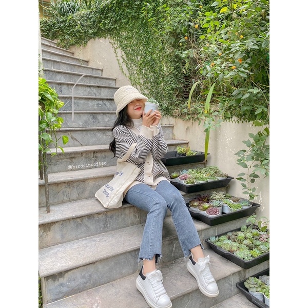 Cadigan len xương cá quảng châu