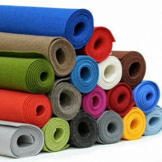 Vải nỉ dạ mềm  khổ 70*60 và 90*90 cm dùng để làm đồ handmade, may treo nôi