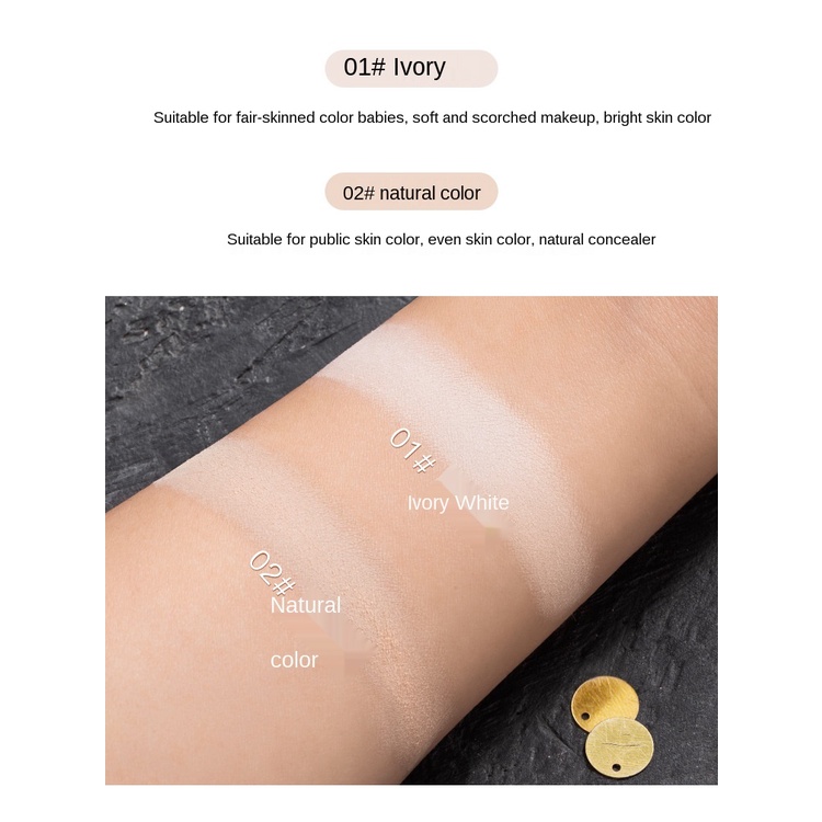 Phấn che khuyết điểm Maycheer lâu trôi kiềm dầu làm trắng da chống thấm nước