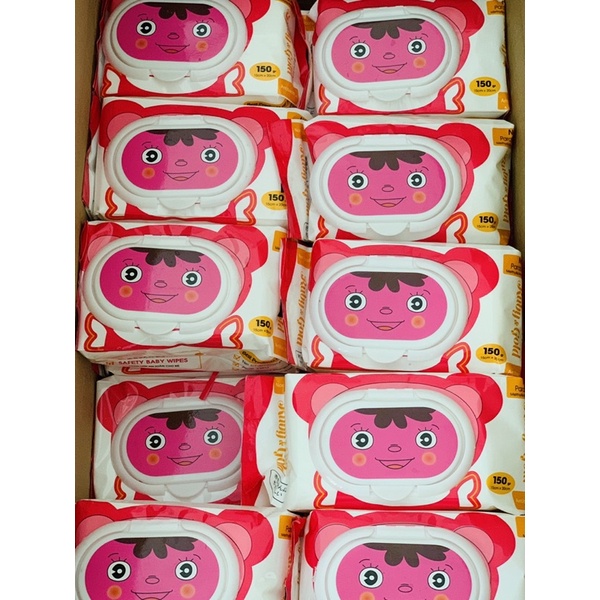 Sỉ 1 thùng 30 gói khăn ướt Lovely/ Bebewin/ Sweetly/Michu/ Con gấu