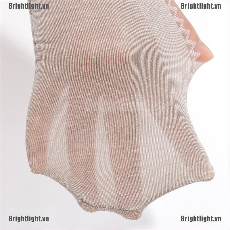 Bộ 5 Đôi Vớ Cotton Lụa Đế Cotton Chống Trượt Thời Trang Cho Nữ