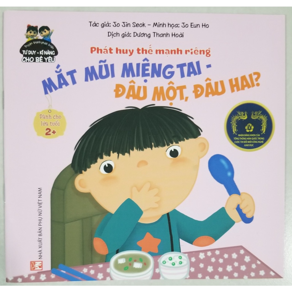 Sách- Phát Huy Thế Mạnh Riêng- Mắt Mũi Miệng Tai- Đâu Một, Đâu Hai?