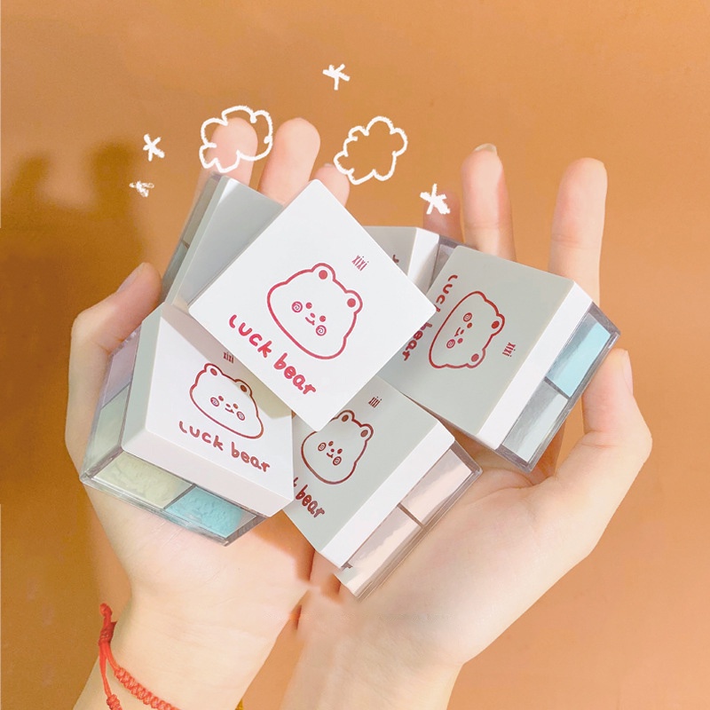 Phấn Phủ Trang Điểm Bốn Màu Sắc Lâu Trôi Chống Thấm Nước Và Mồ Hôi Không Để Lại Dấu