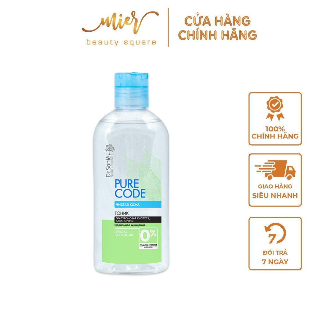 Nước Cân Bằng Micellar Dr.Sante Pure Code Dành Cho Mọi Loại Da 200ml