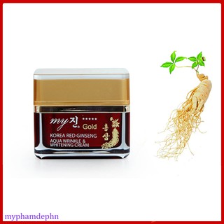 Kem Dưỡng Trắng Da Ngày Và Đêm Hồng Sâm Đỏ My Gold Korea