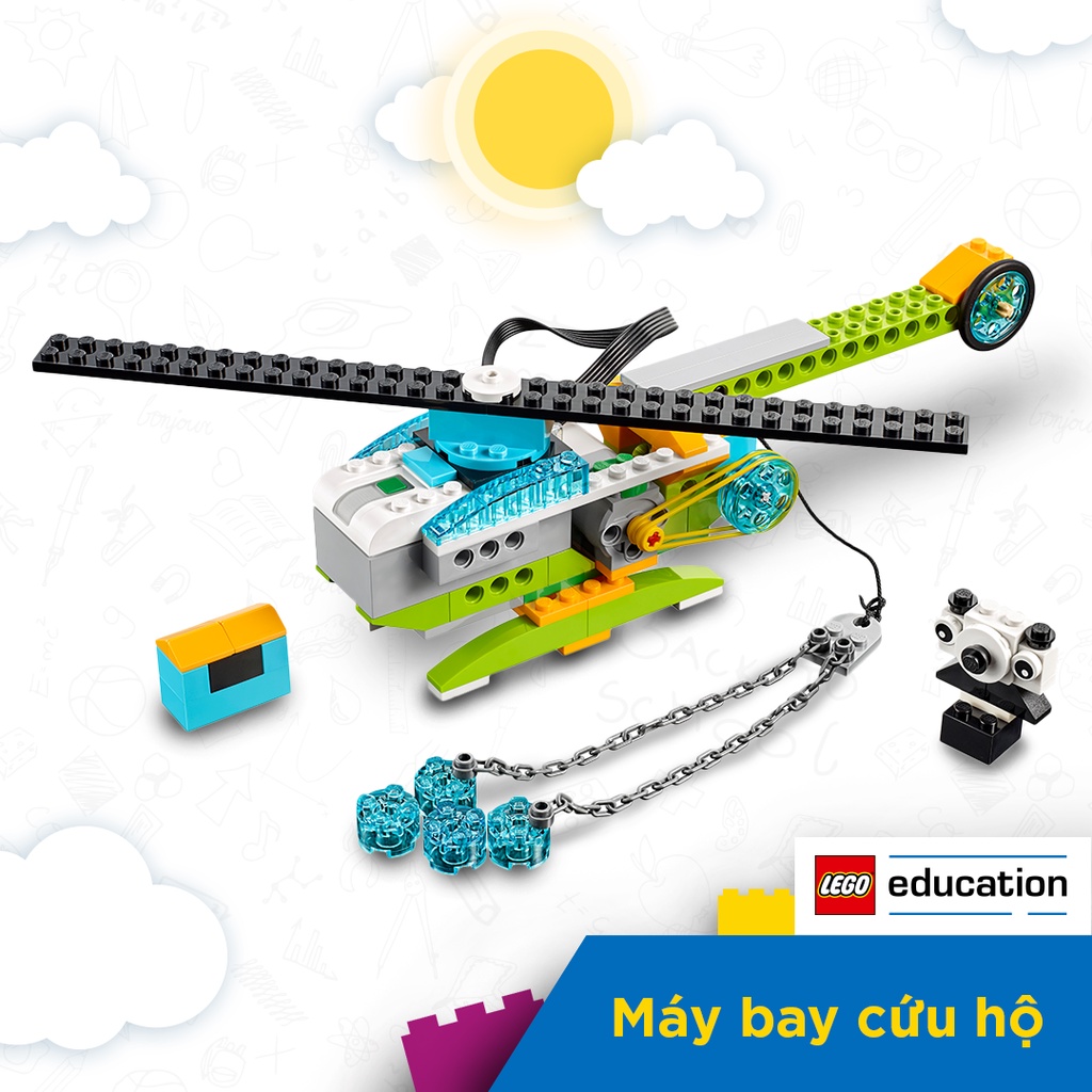 Bộ đồ chơi thông minh LEGO Wedo 2.0 – Education 45300 hàng chính hãng