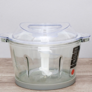 Cối thủy tinh 1.8L máy xay thịt Mishio MK135 (không kèm nắp nhựa và lưỡi dao)