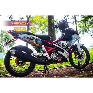 Tem Exciter 150 Mẫu Police