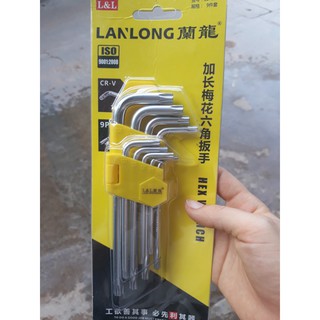 Bộ 9 lục lăng hoa thị