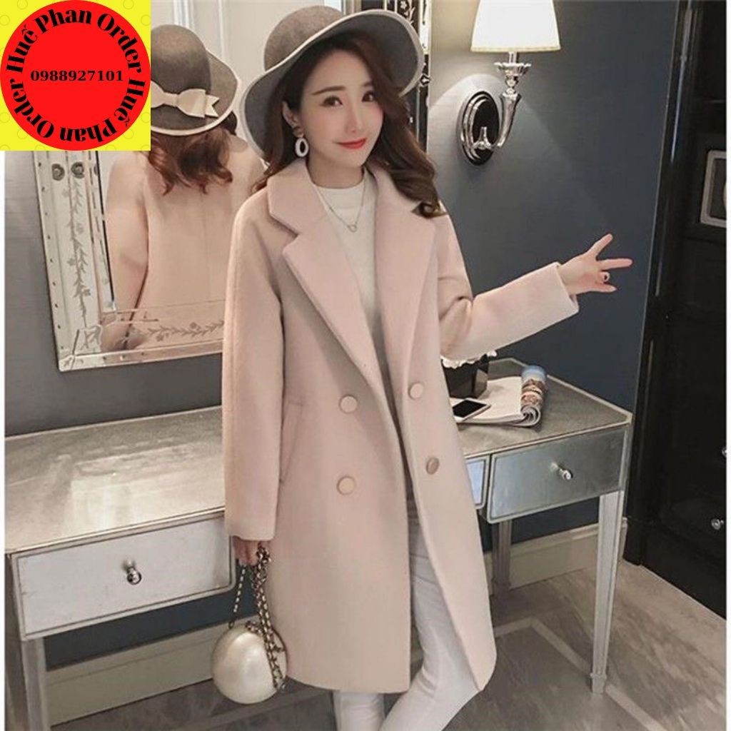 Áo dạ dáng dài Hàng Quảng Châu Cao Cấp mẫu mới nhất