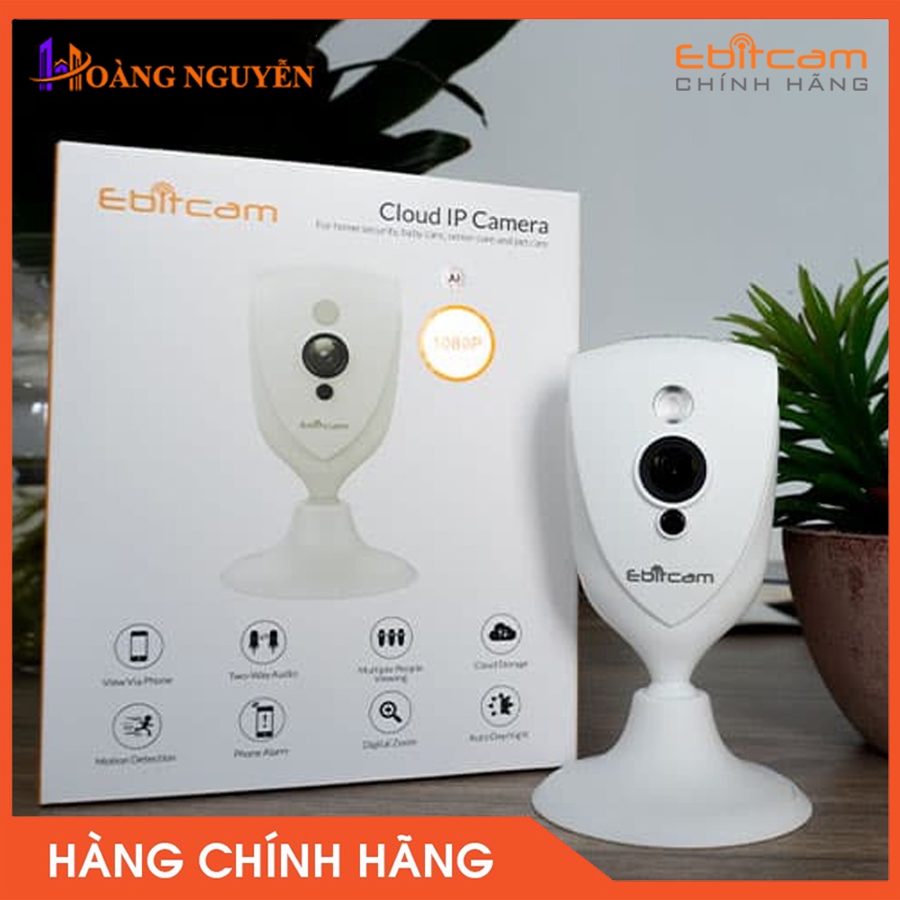 [NHÀ PHÂN PHỐI] Camera Wifi Ebitcam EBF4 2.0MPx Full HD 1080P - Hàng Chính Hãng