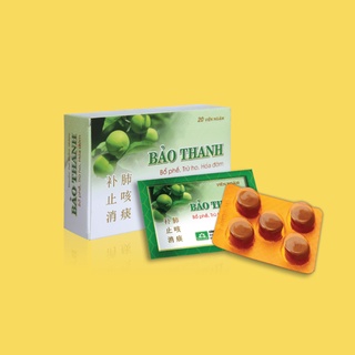 Viên ngậm Bảo Thanh - Vỉ 5 viên
