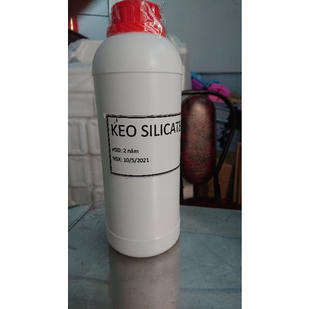 Thủy tinh lỏng silicate bình 1 lít