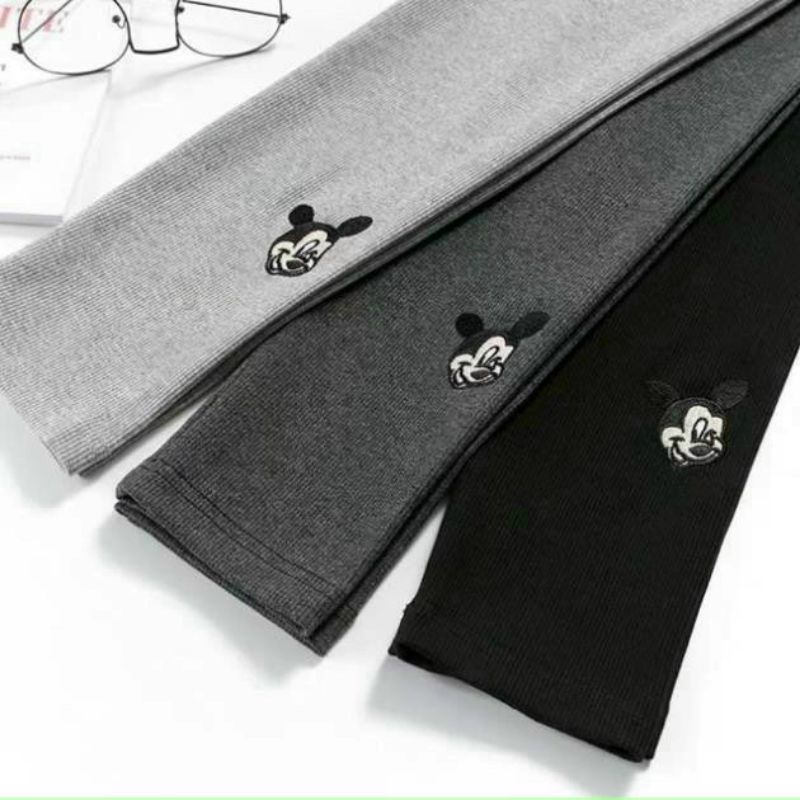 quần legging LEN TĂM quần nữ  ôm sát cạp chun lưng cao co dãn thoải mái Mã Q40lt