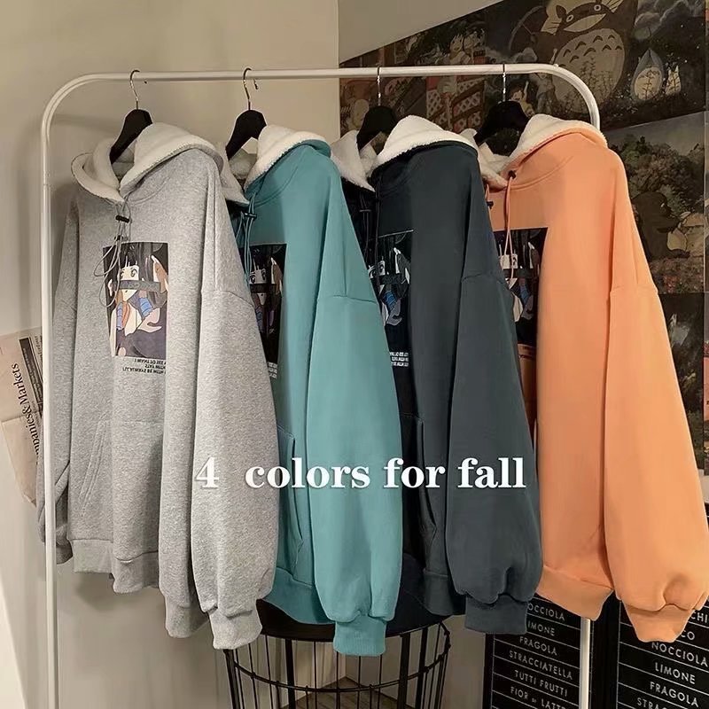 [ Mã 12FASHIONSALE1 giảm 10K đơn 50K ] Áo Hoodie Form Rộng Thời Trang Thu Đông Cho Nam | BigBuy360 - bigbuy360.vn