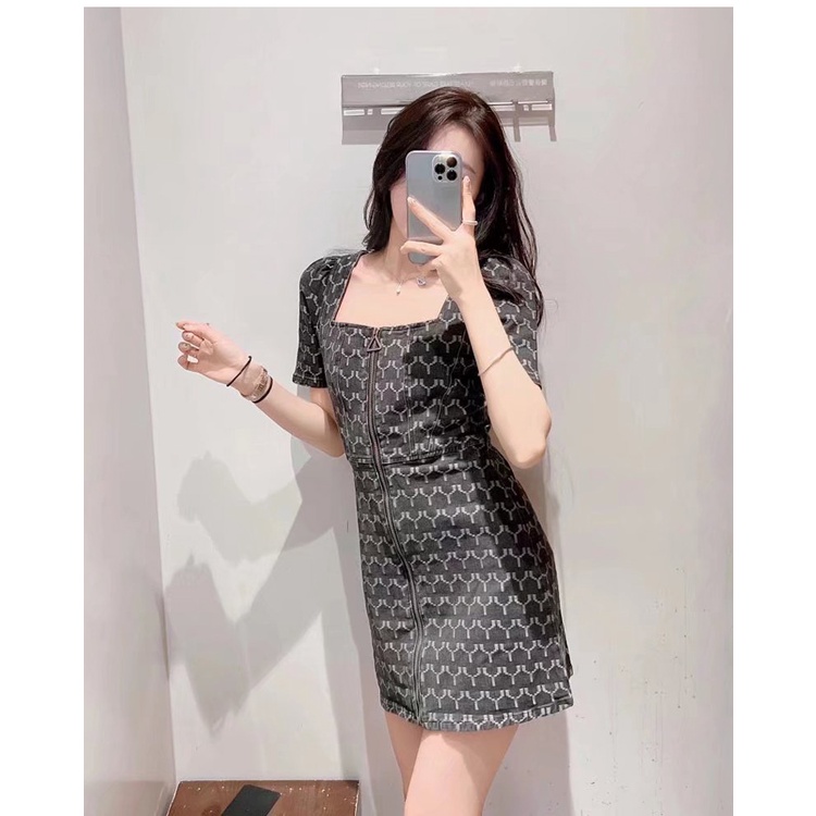 Đầm Denim Tay Phồng Zara Wv10Rbn2000 Thời Trang Mùa Hè Mới