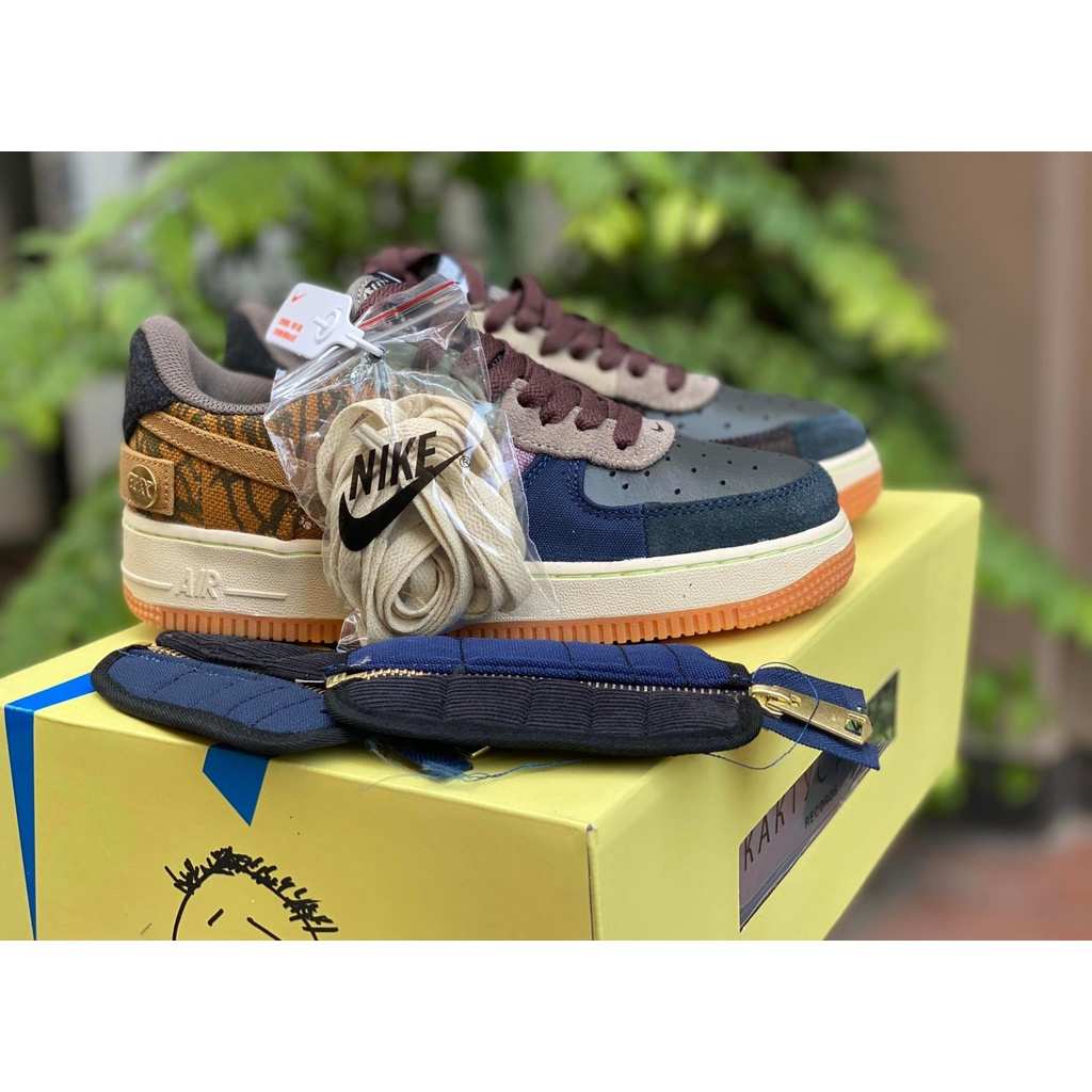 GIÀY THỂ THAO SNEAKER  AF1 Low Travis Scott Cactus Jack HÀNG SC