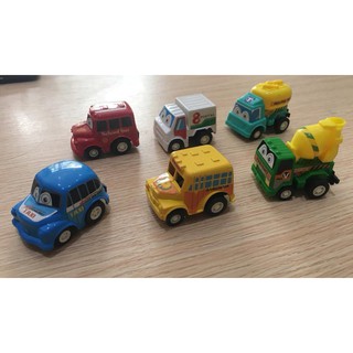 TÚI 6 Ô TÔ ĐỒ CHƠI MINI CHO BÉ