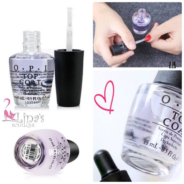 Sơn BÓNG và sơn DƯỠNG OPI