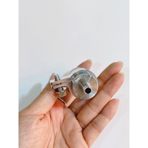 Bình dầu inox Salaya mẫu ngón tay gắn chế xe máy, tặng kèm 1 ốc thái giữ bình