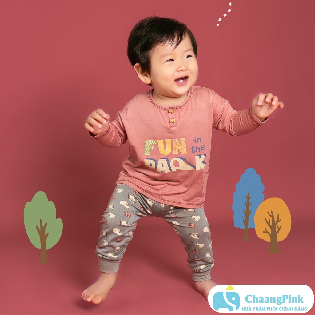 Chaang Bộ dài tay bổ trụ Park AW2022D10