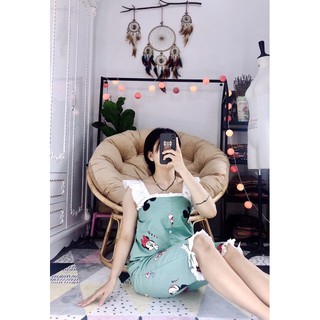 ( Freesize Kate ) Đồ Bộ Bèo Cánh Tiên Kate Lửng (P1)