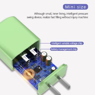 Củ Sạc Nhanh 2 Cổng USB 5V 2A Tiện Dụng